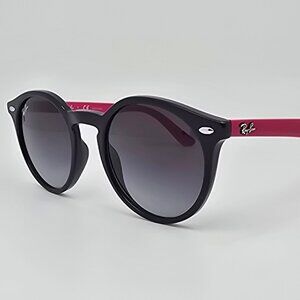 Ray-Ban RJ9064S 7021/8G Violet Pink Frame Grey Gradient Lens Kids Sunglasses